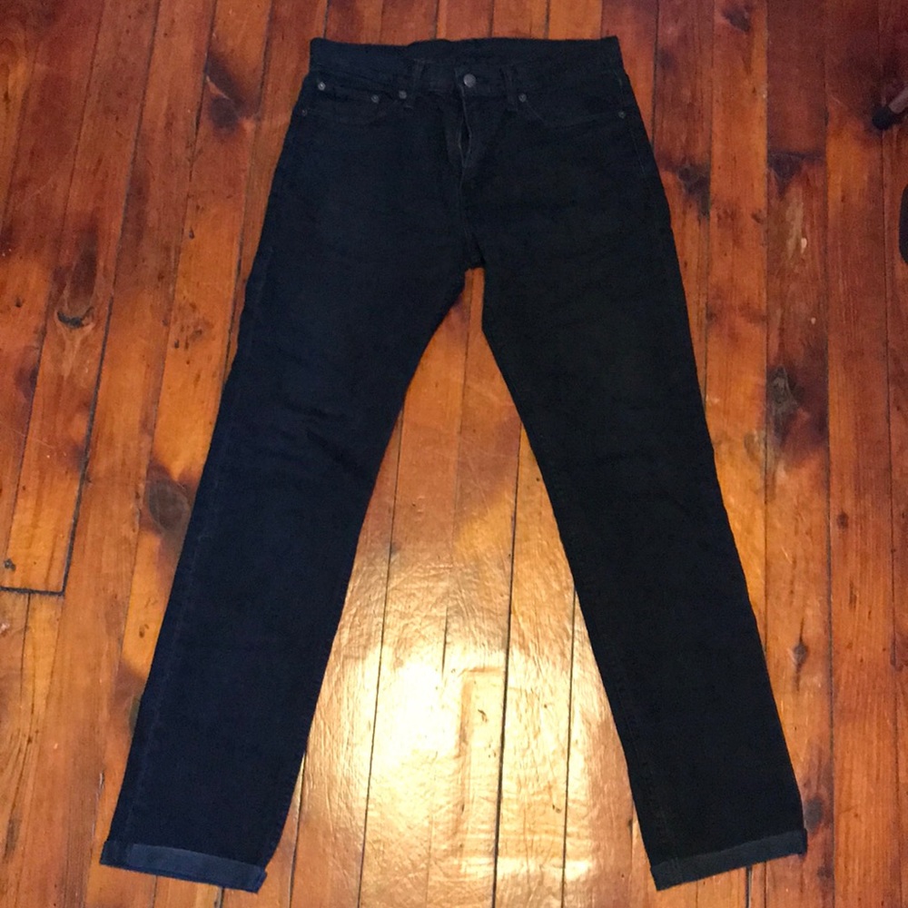 Men’s skinny Levi’s 512 Jeans in Black